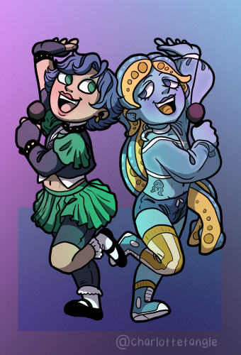 Muuri and Ojin (artfight 2024)